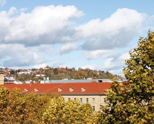 Aussicht des Stuttgarter econsor Büro