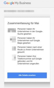 Screenshot Google