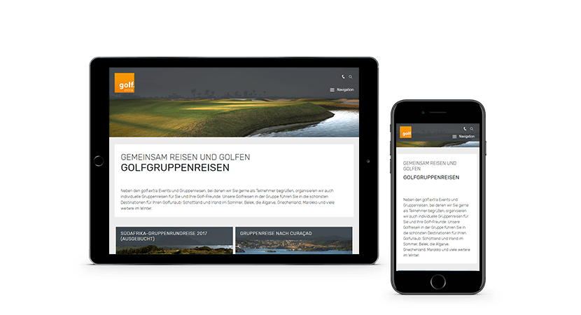 golf-exta Responsvie Responsive Design