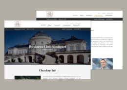 Businessclub - Internetseite