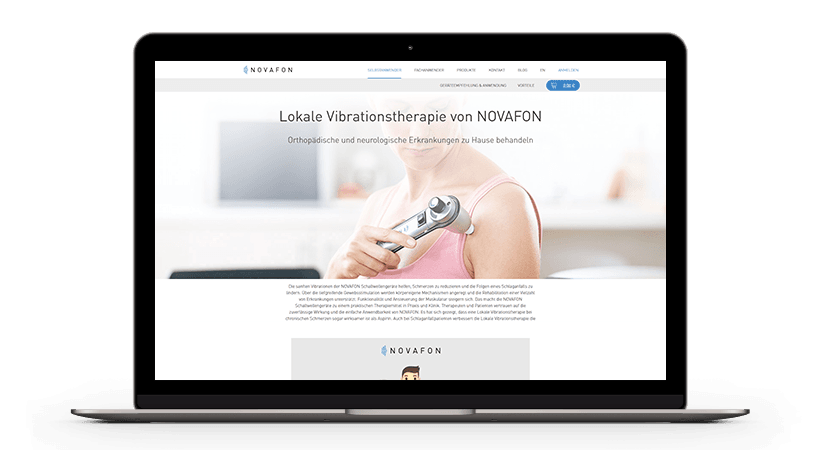 Shopware-Relaunch für NOVAFON Shopware-Relaunch für NOVAFON