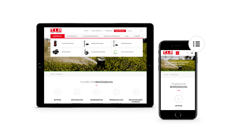 responsive-tip Hamburger Menü TIP