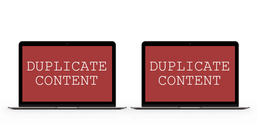 Duplicate Content Duplicate Content Grafik