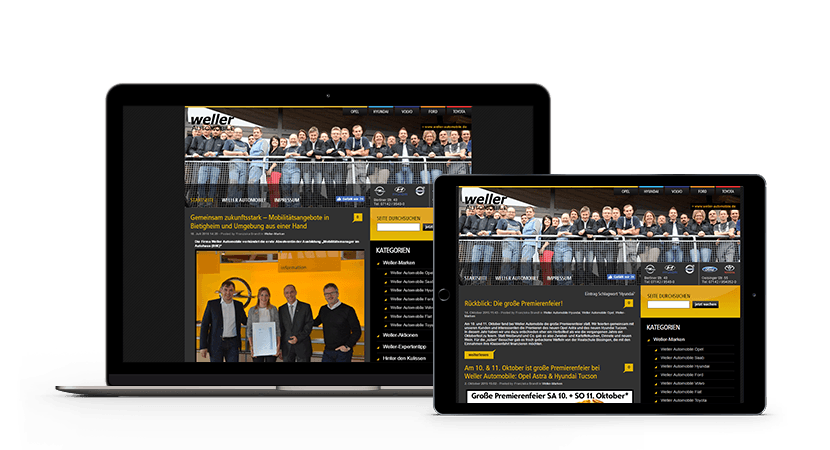 Weller responsive Responsive Design