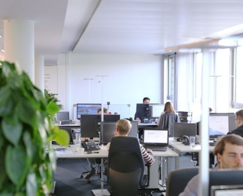 Das Büro in Stuttgart