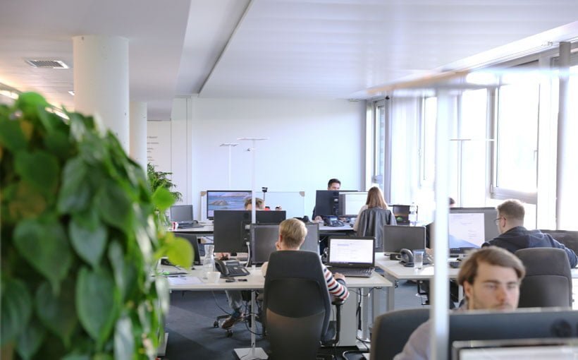 Das Büro in Stuttgart