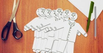 Papier Männchen