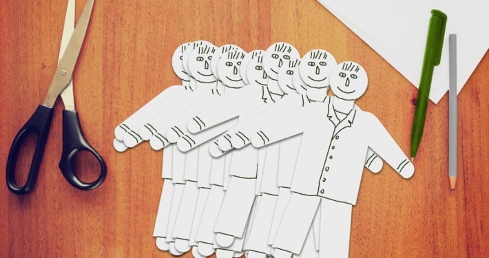 Papier Männchen