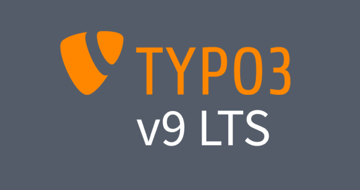 TYPO3 v9 LTS