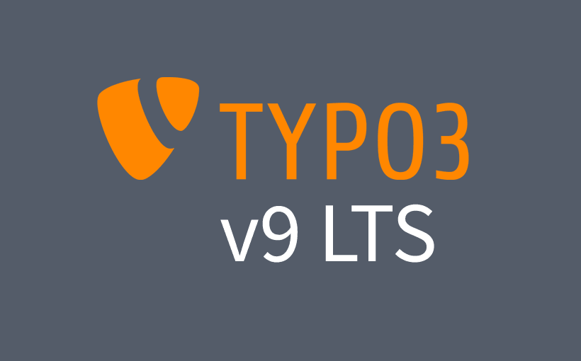 TYPO3 v9 LTS