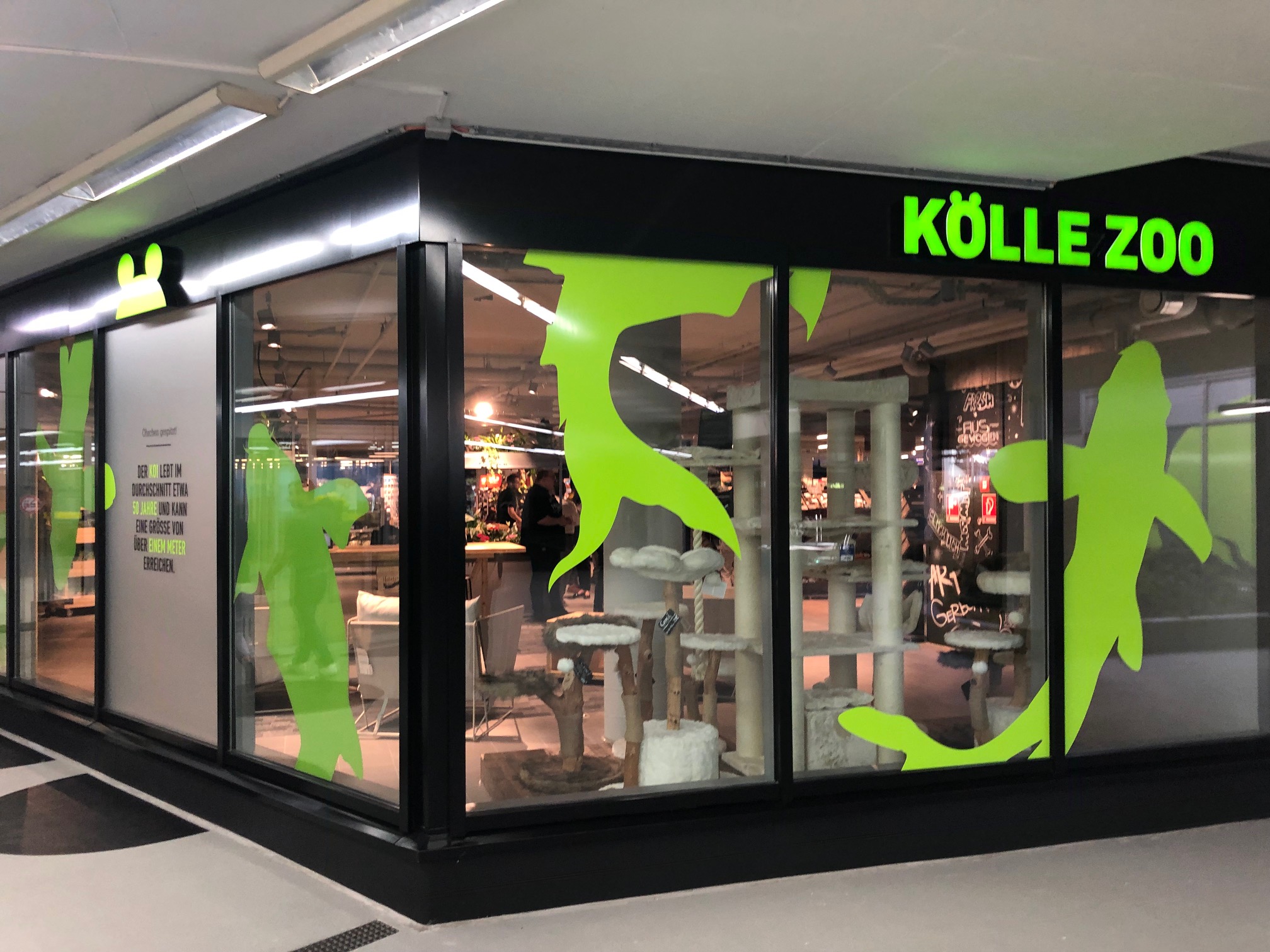 Kölle Zoo mit neuem Konzept Stationärer Handel integriert