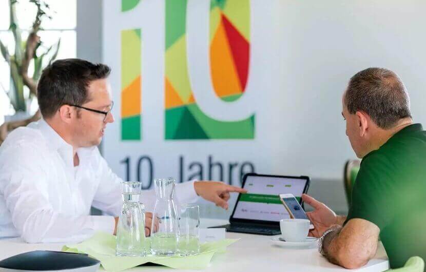 Bild einer Beratung der Display-Advertising-Agentur