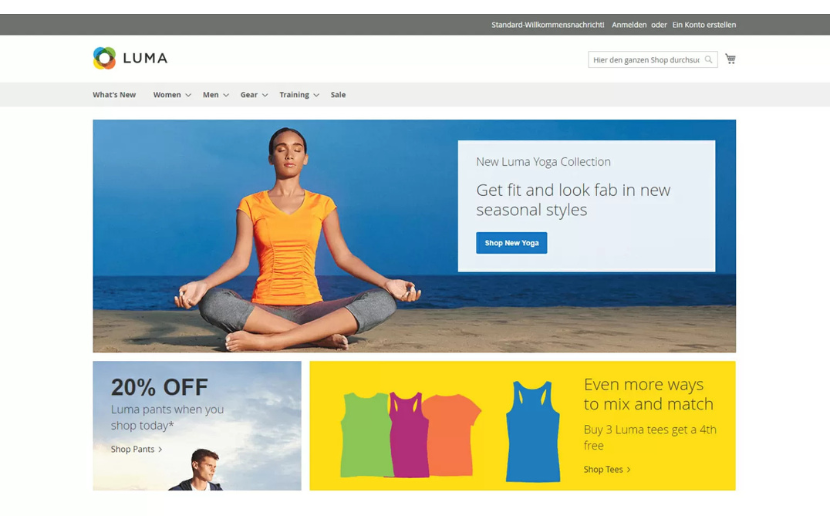 Magento 2 Demo: Frontend