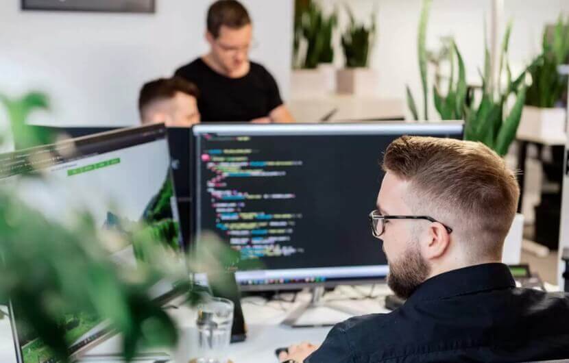 Arbeitsplätze von UX/UI Team