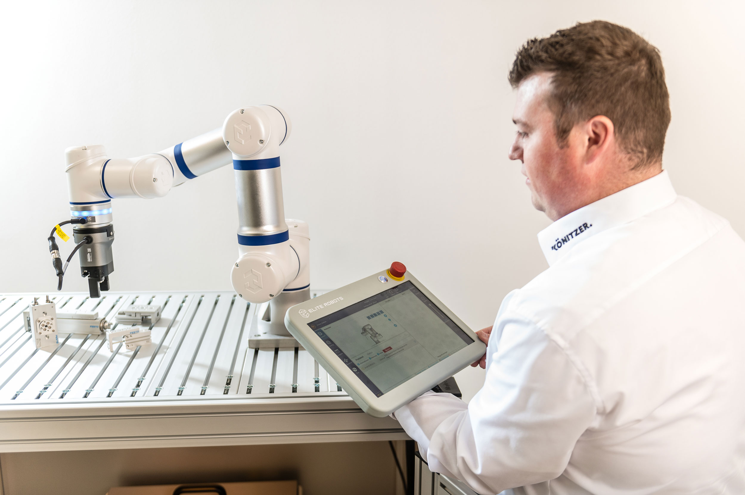 Mitarbeiter von Druckluft Könitzer