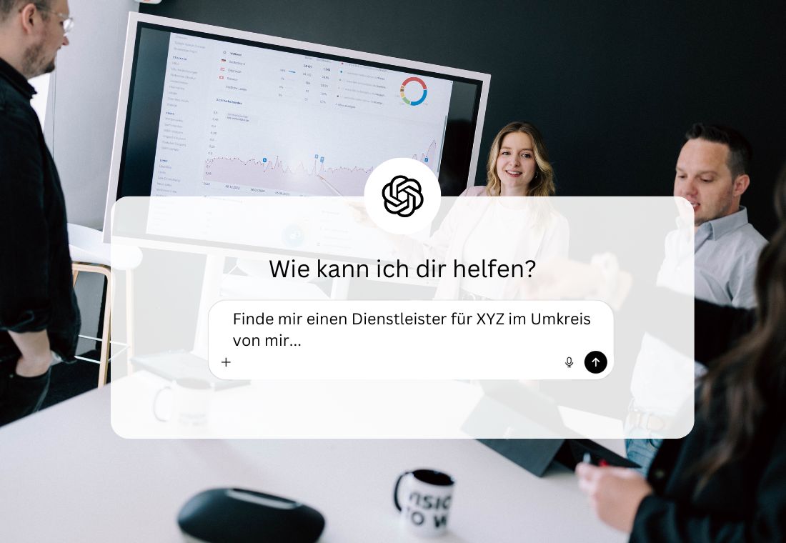 Mitarbeiter präsentiert Kennzahlen