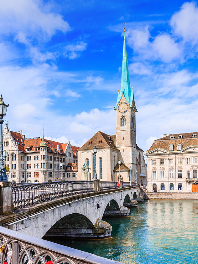 Das Fraumünster in Zürich