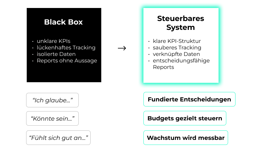 Black Box vs. Steuerbares System