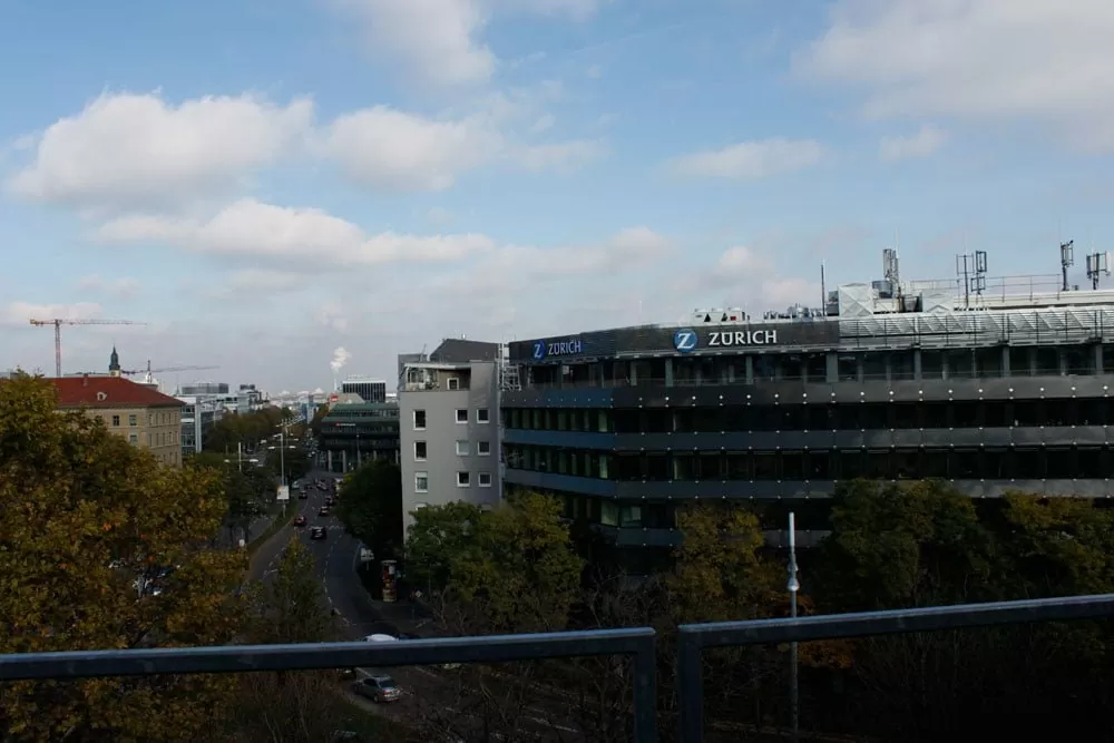 Aussicht des Stuttgarter econsor Büro