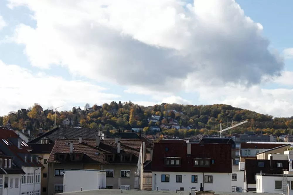 Aussicht des stuttgarter econsor büro