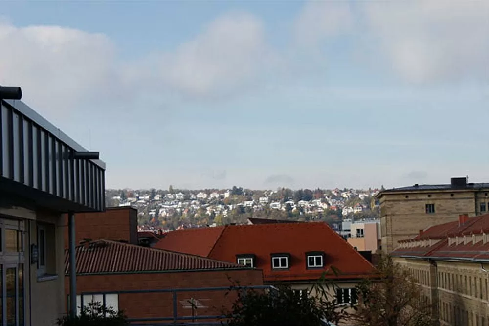 Aussicht des Stuttgarter econsor Büro