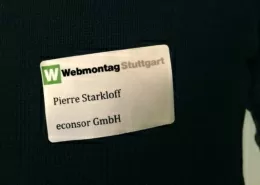 econsor besucht den Webmontag in Stuttgart