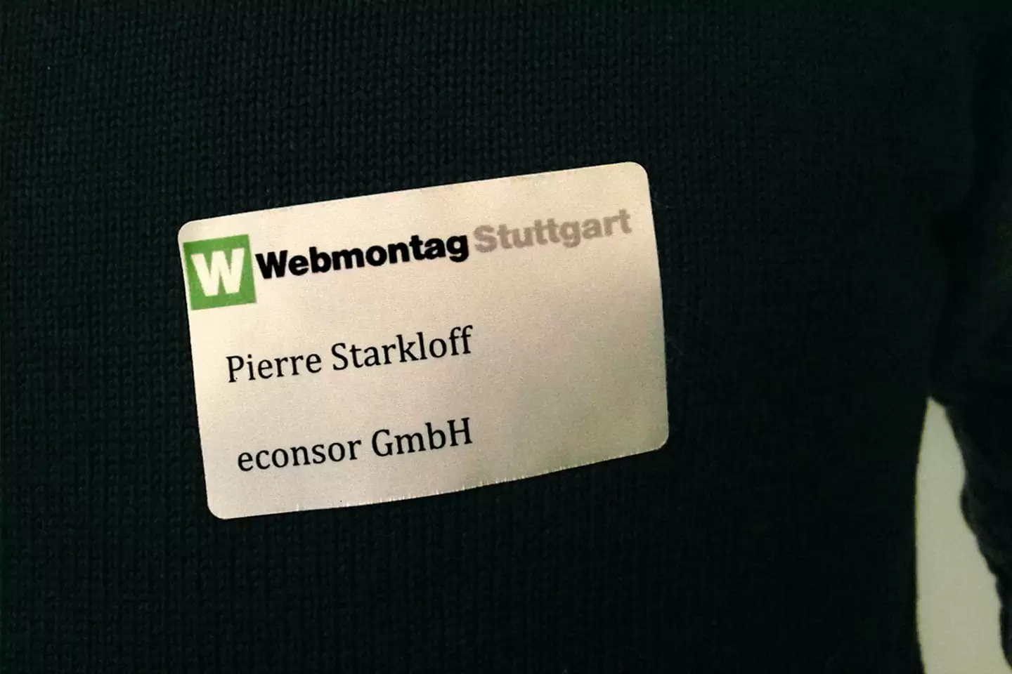 econsor besucht den Webmontag in Stuttgart
