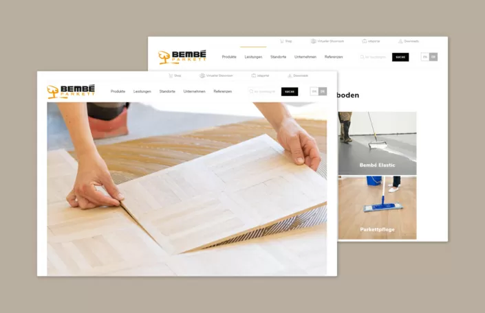 Bembé Webseite