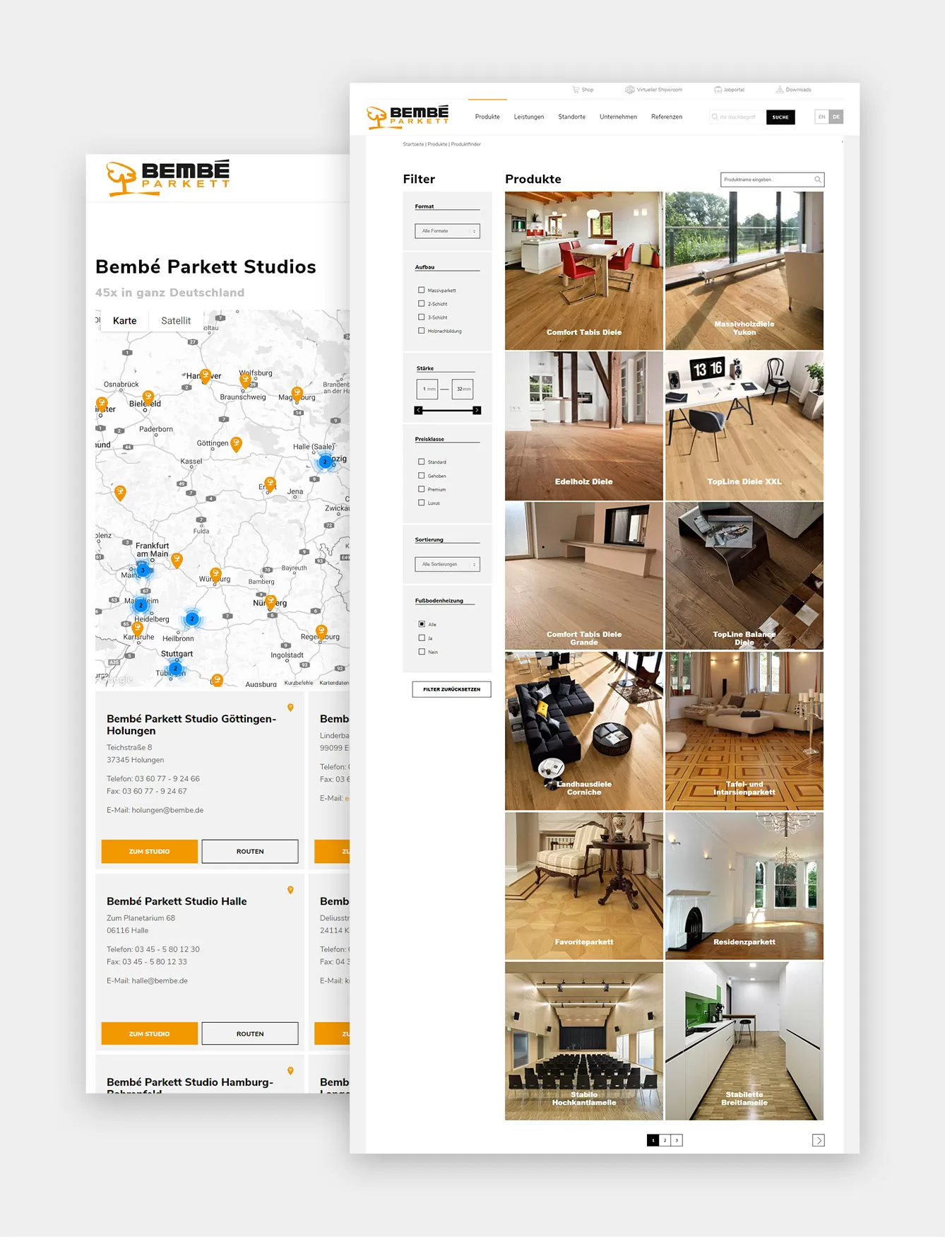 Bembé Produktfinder