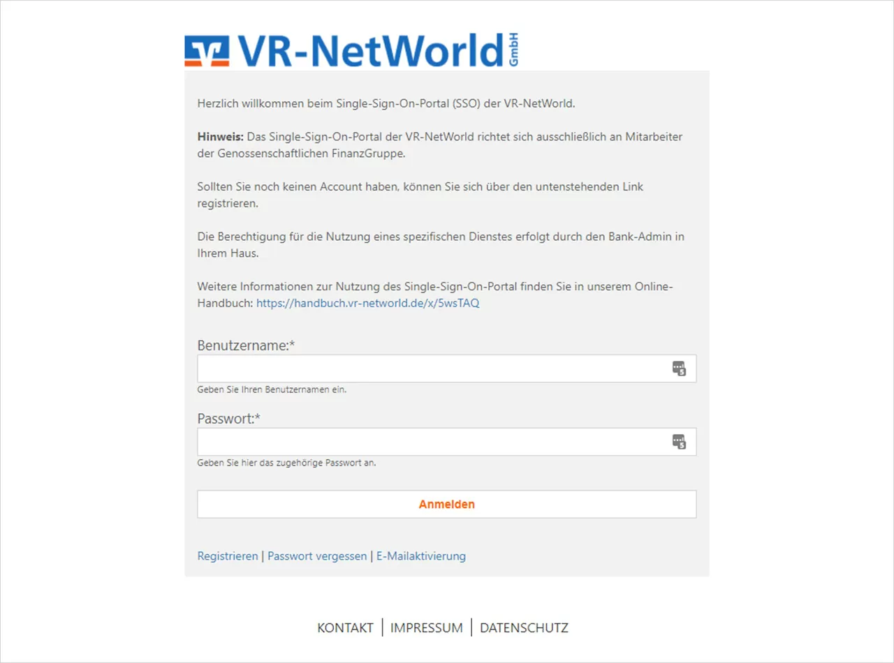 VR-NetWorld-Login