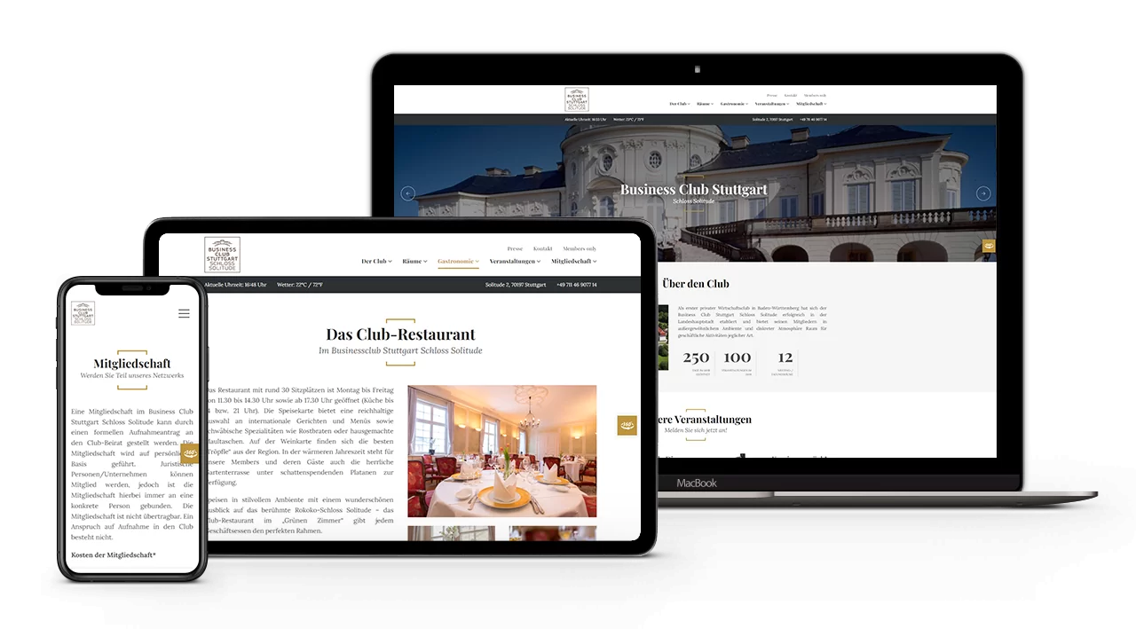 Responsive Design für modernen Webauftritt