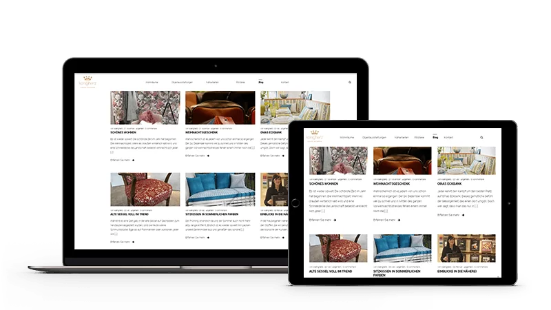 königherz Firmenblog Screenshot
