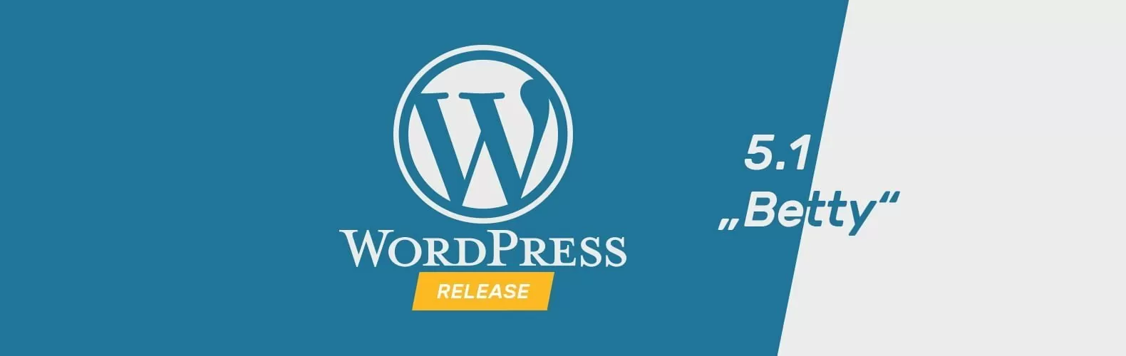 WordPress Update „Betty” 5.1