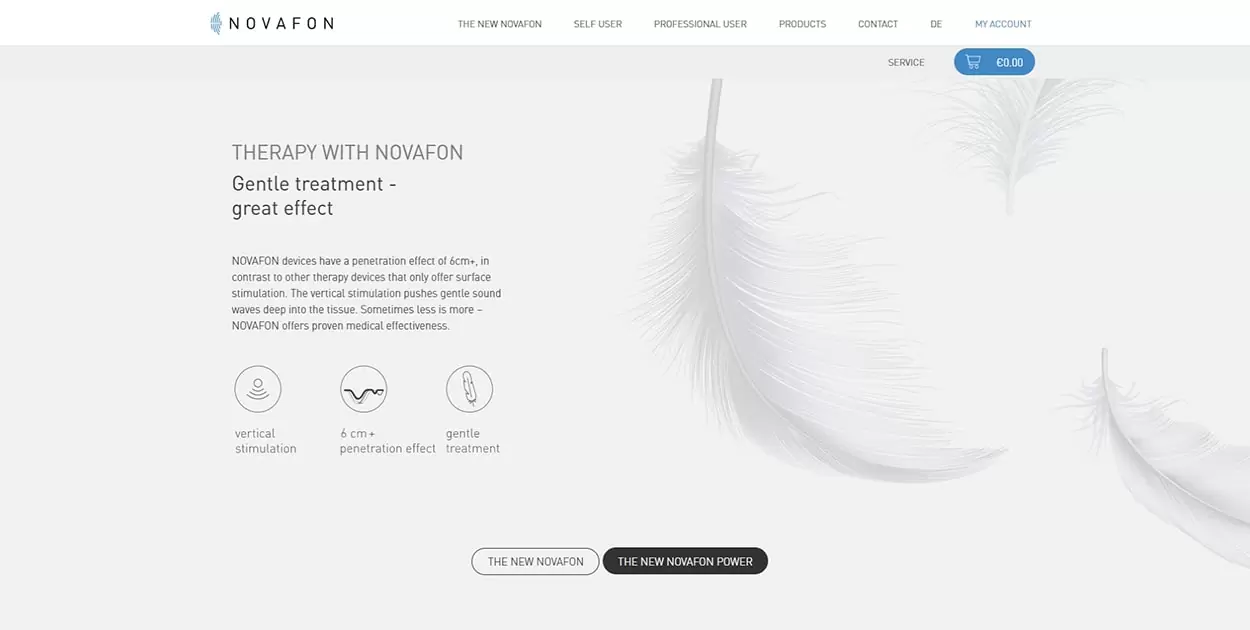 Produktbeschreibung Webshop Novafon