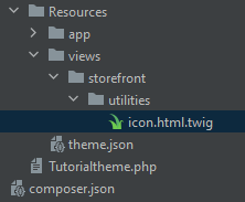 Eigene SVG-Icons in Shopware