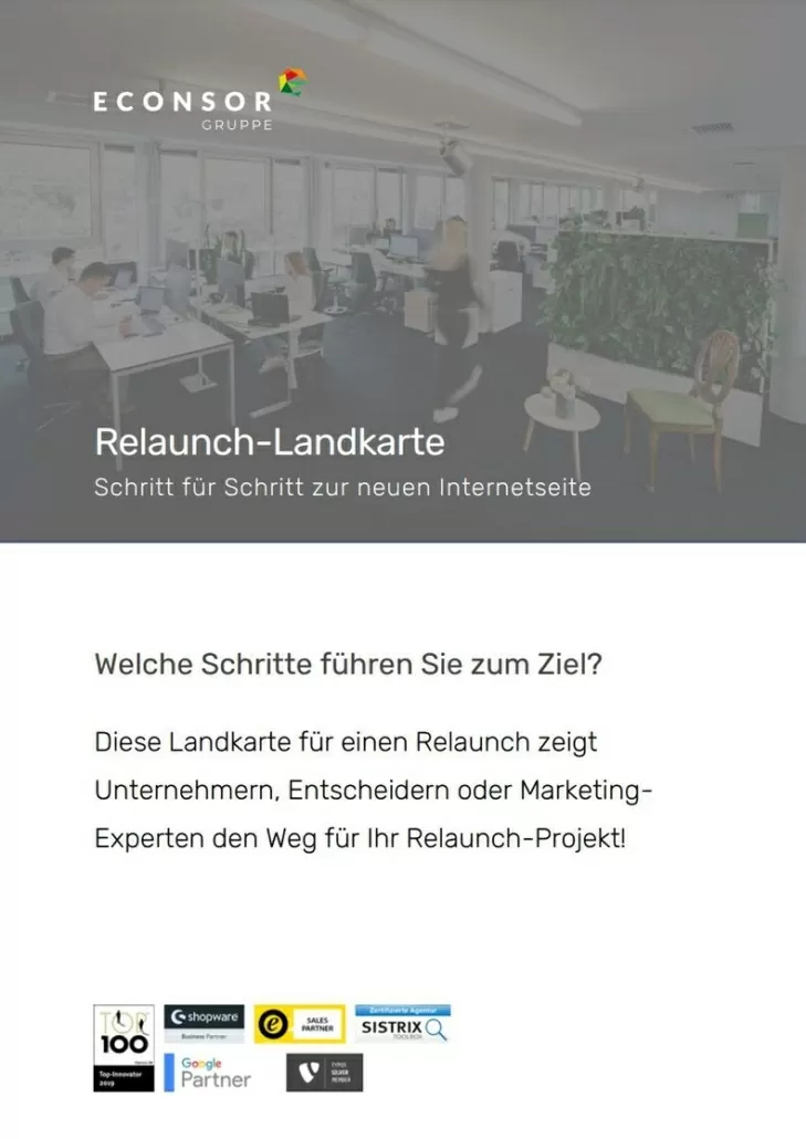 Relaunch-Landkarte