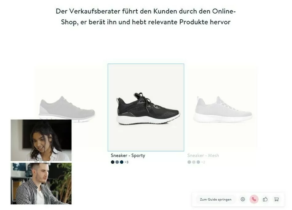 Live Verkaufsberatung in Shopware mit Guided Shopping