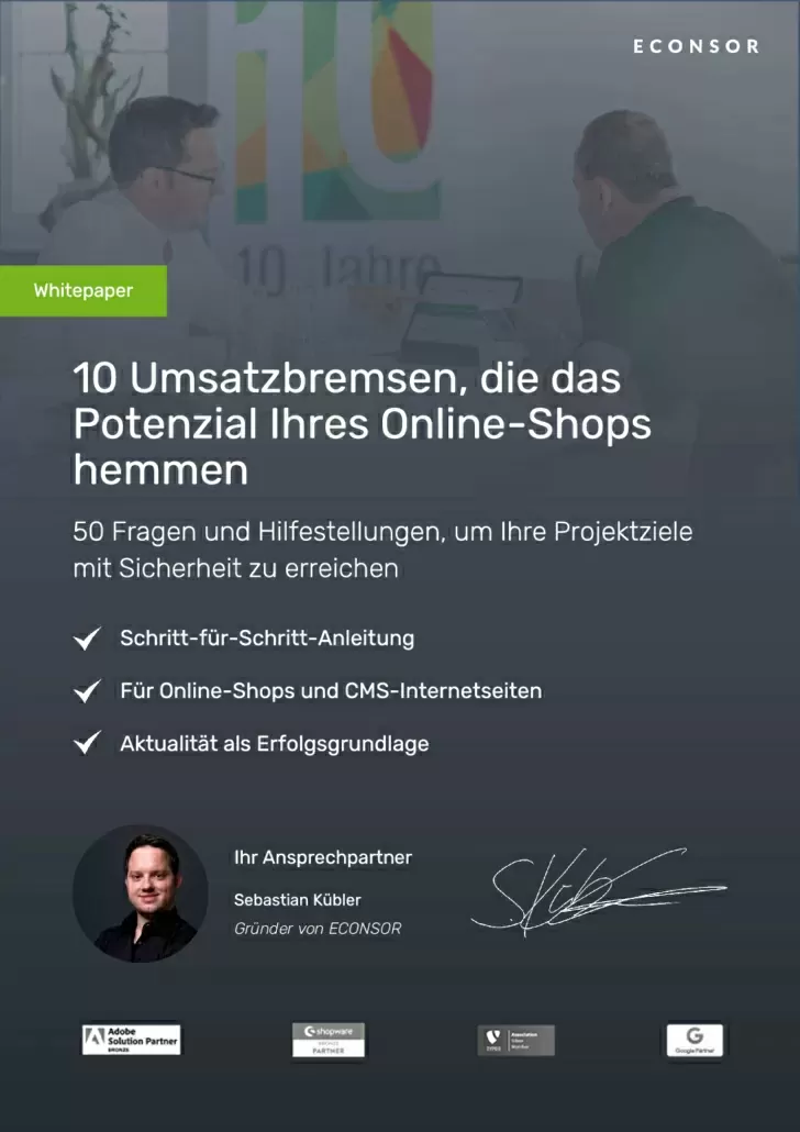 10 Umsatzbremsen im E-Commerce