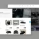 Voreinandergelegte Screenshots aus dem Lorinser Shop, es handelt sich um die Seite für Aerodynamik und die Seite über die Geschichte des Unternehmens