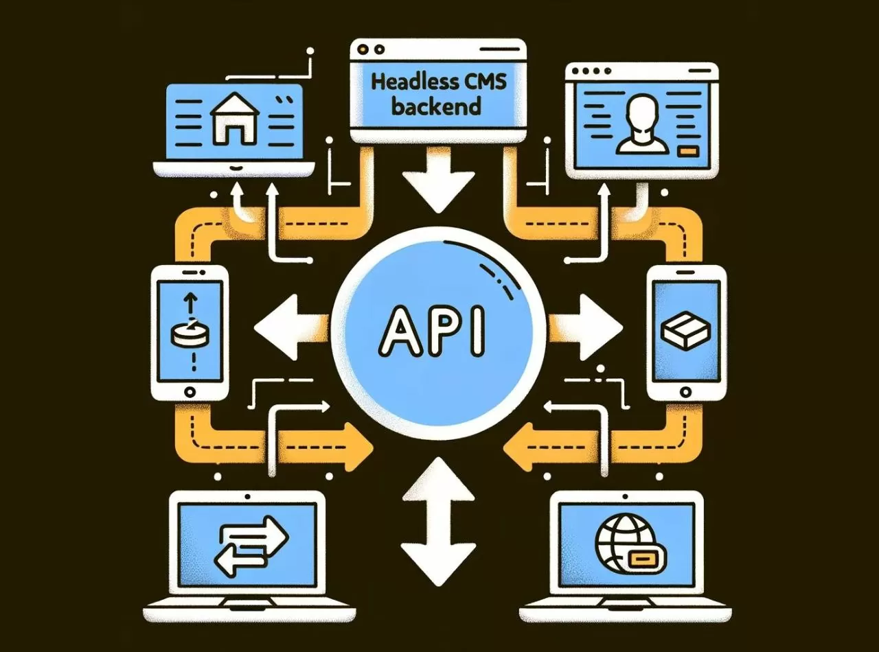 Darstellung der Funktionsweise einer API