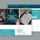 Screenshots von der Startseite und den Rechtsgebieten von der Webseite Boehmert & Boehmert